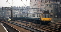 Class 107 DMU at Glasgow Central