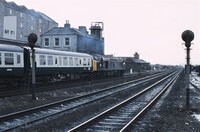 Class 107 DMU at Haymarket