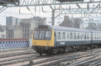 Class 107 DMU at Glasgow Central