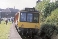 Class 107 DMU at Cameron Bridge