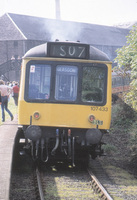 Class 107 DMU at Cameron Bridge