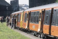 Class 107 DMU at Cameron Bridge