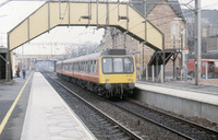 Class 107 DMU at Uddingston