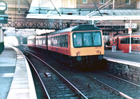 Class 107 DMU at Ayr