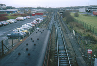 Class 107 DMU at Cumbernauld