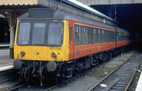 Class 107 DMU at Edinburgh Waverley