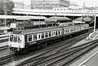 Class 107 DMU at Edinburgh Waverley