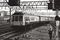 Class 107 DMU at Glasgow Central