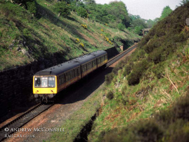 Class 107 DMU at Barrhead