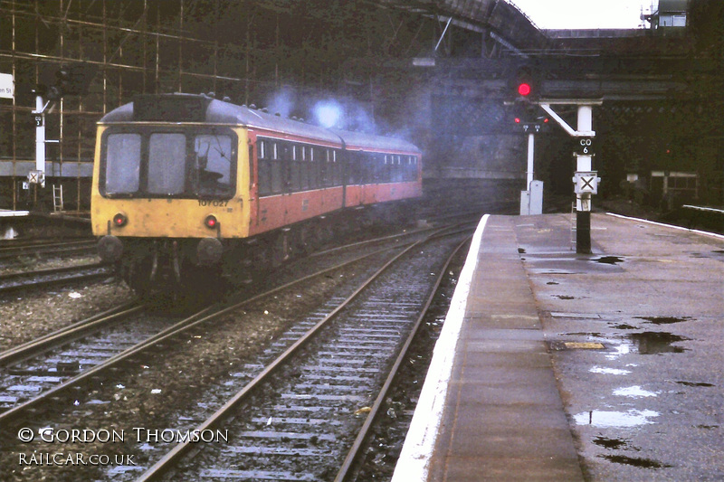 Class 107 DMU at Glasgow Queen Street