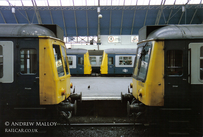 Class 107 DMU at Glasgow Queen Street
