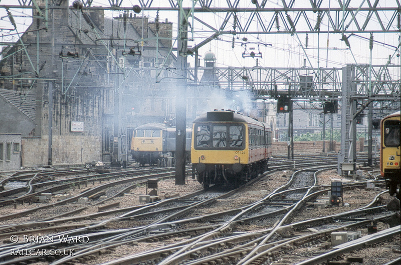 Class 107 DMU at Glasgow Central