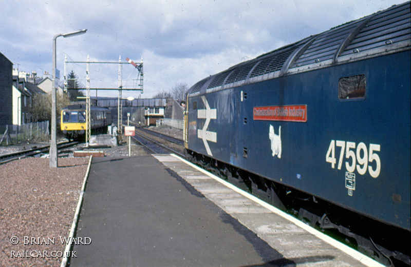 Class 107 DMU at Dunblane