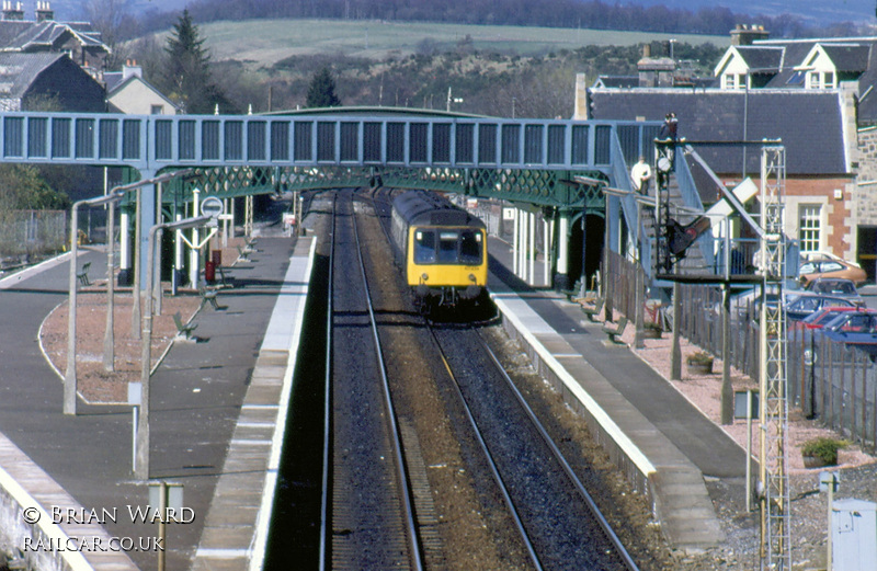 Class 107 DMU at Dunblane