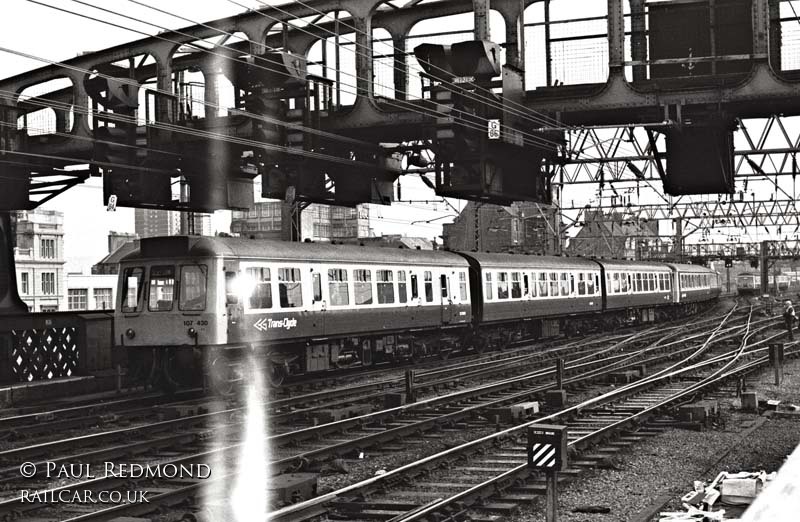 Class 107 DMU at Glasgow Central