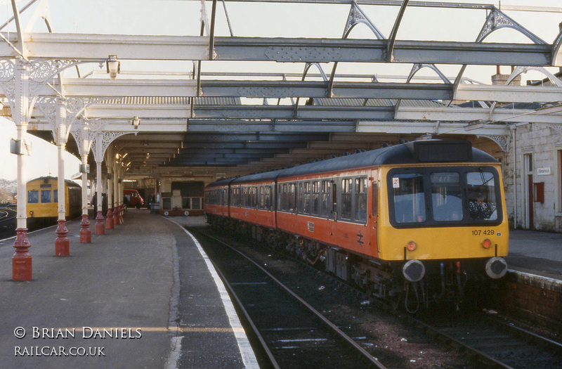 Class 107 DMU at Kilmarnock