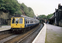Class 108 DMU at New Mills Central