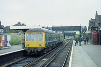 Class 108 DMU at Birkenhead North