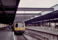 Class 108 DMU at Heysham Port