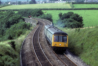 Class 108 DMU at Liskeard