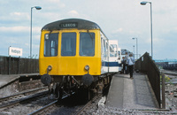 Class 108 DMU at Knottingley