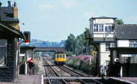 Class 108 DMU at Bamber Bridge