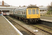 Class 108 DMU at Skegness