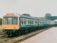 Class 108 DMU at Helsby