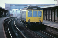 Class 108 DMU at Bristol Parkway