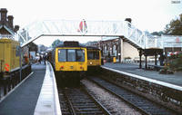 Class 108 DMU at Llandrindod Wells