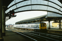 Class 108 DMU at York