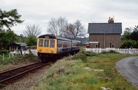 Class 108 DMU at Tal-y-cafn