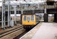 Class 108 DMU at Lichfield Trent Valley