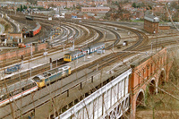 Class 108 DMU at Shrewsbury