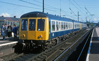 Class 108 DMU at Leyland