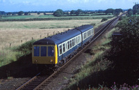 Class 108 DMU at Croston