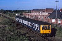 Class 108 DMU at Croston