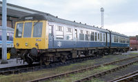 Class 108 DMU at Chester depot