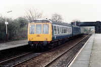 Class 108 DMU at Bamford