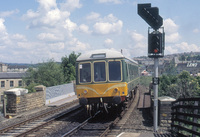 Class 108 DMU at Shipley