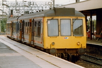 Class 108 DMU at Bletchley