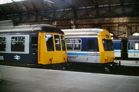 Class 108 DMU at Manchester Piccadilly