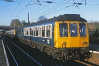 Class 108 DMU at Leyland