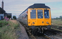 Class 108 DMU at Midge Hall