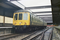 Class 108 DMU at Heysham Harbour