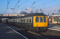 Class 108 DMU at Leyland