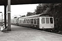 Class 108 DMU at Lancaster