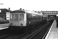 Class 108 DMU at Birkenhead North