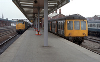 Class 108 DMU at Doncaster