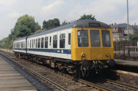 Class 108 DMU at Knottingley